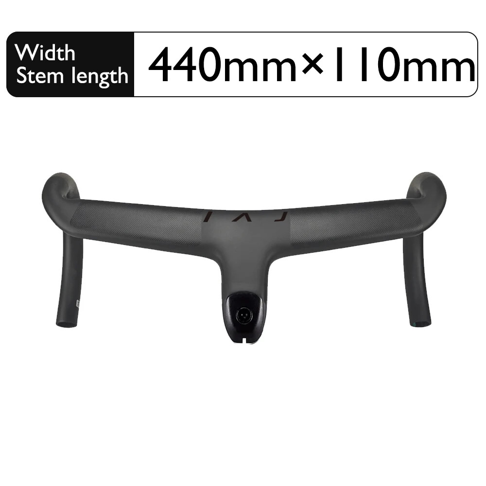 Road Bicycle Carbon Fiber Handlebar 6 Degree Stem 75/90/100/110/110/120/135mm