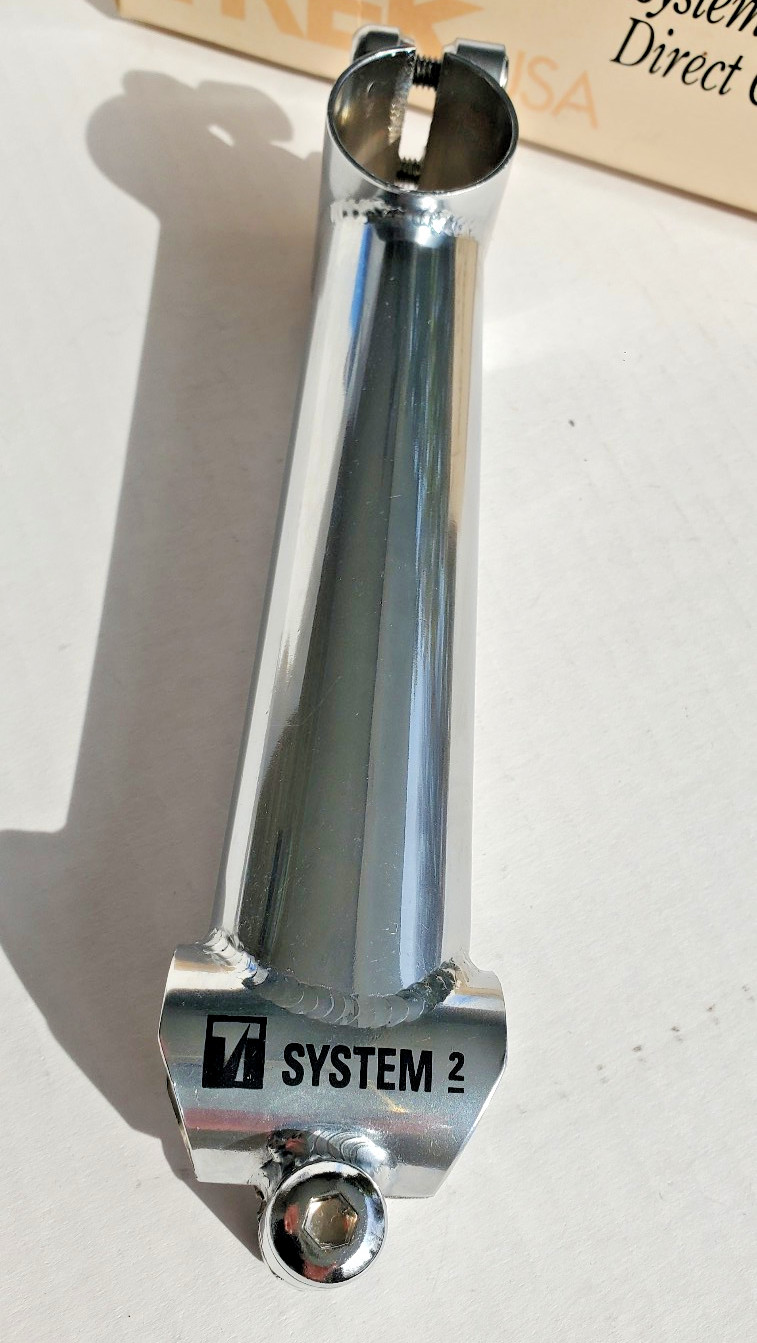 NOS Trek System 2 ATB Handlebar Stem MTB Road Bicycle 28.6mm 150mm Threadless