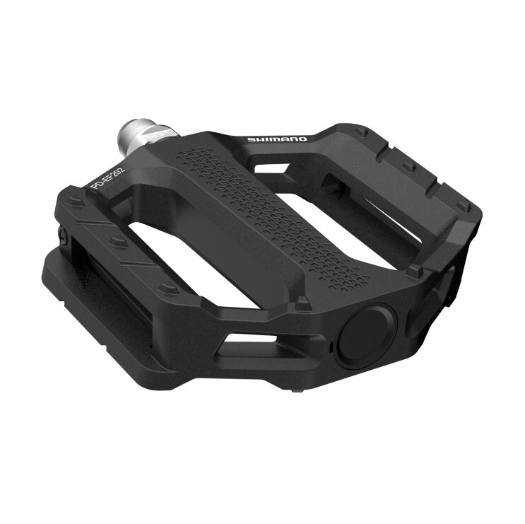 SHIMANO PD-EF202 FLAT PLATFORM E-BIKE PEDALS PAIR 9/16 NEW