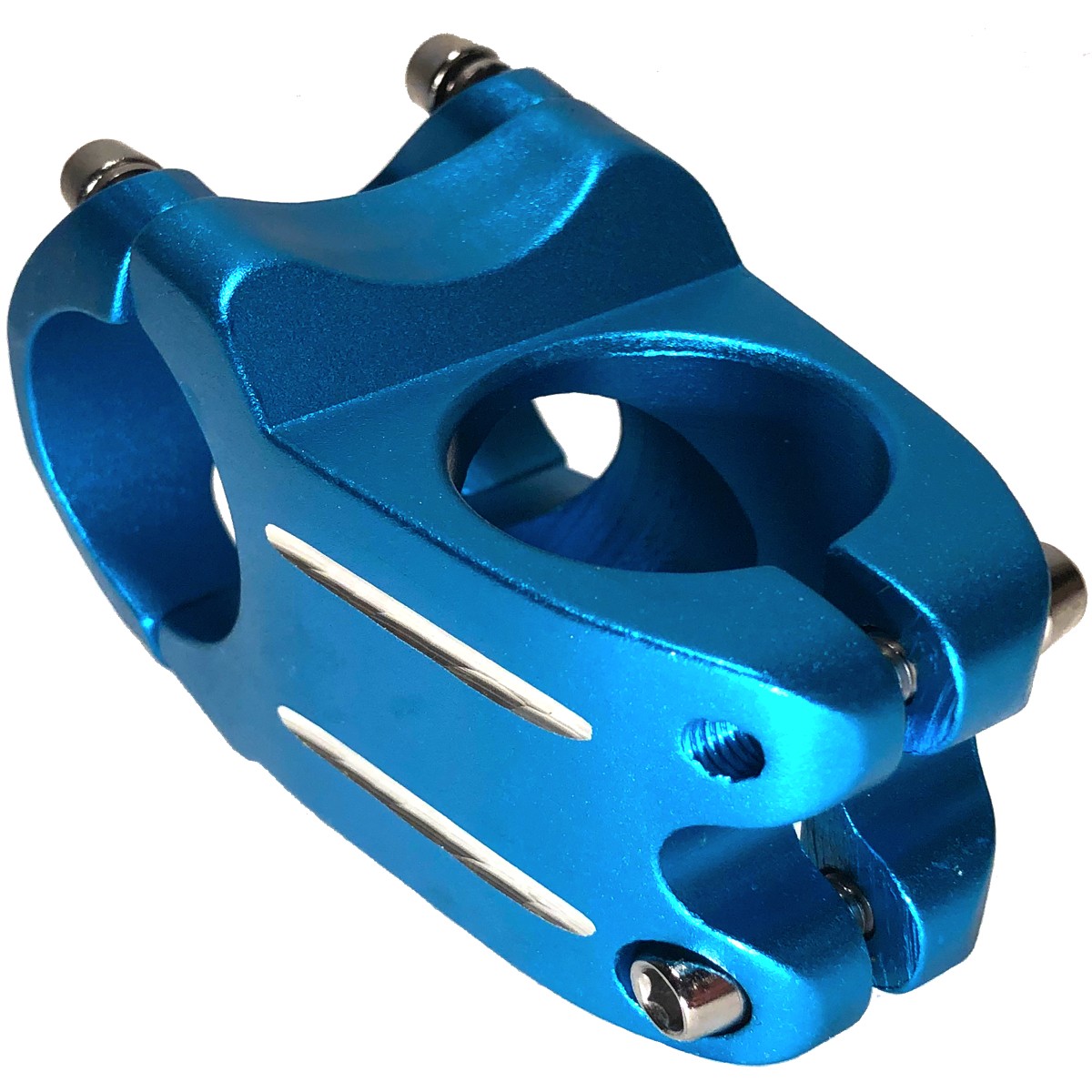 Rugged Nation 31.8 mm Blue Stem 40 mm Mountain Bicycle Short Handlebar 7 Degree