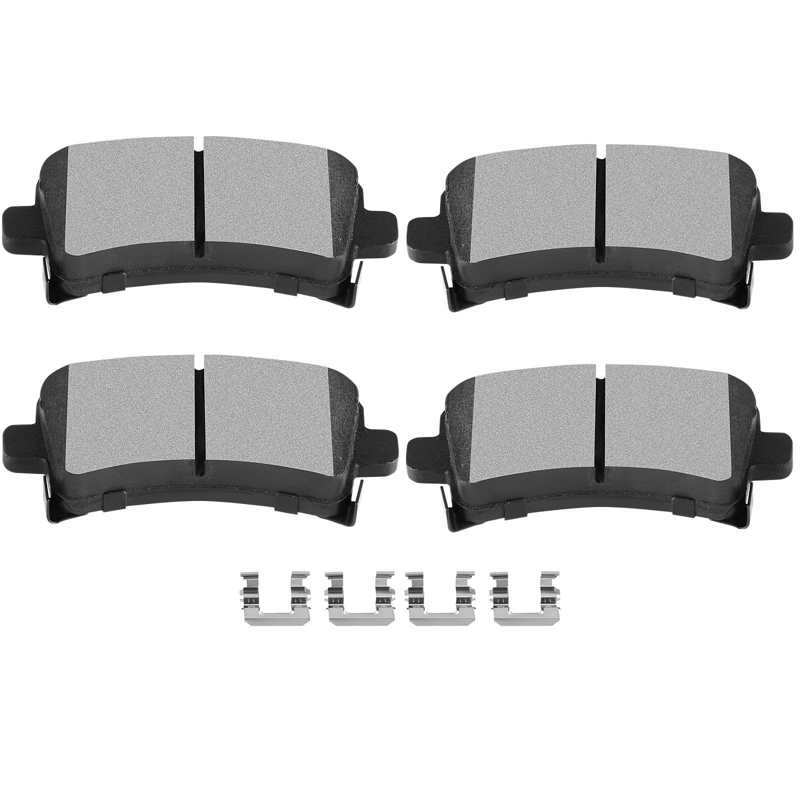 SCITOO D1056 Ceramic Brake Pads for Chrysler Dodge 2005-2019