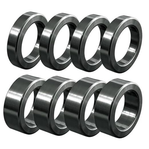 Wheel Hub Spacers – 3/4″ Axle Spacer Kit, Combo Pack with 4 x Metal 3/4″ Bore