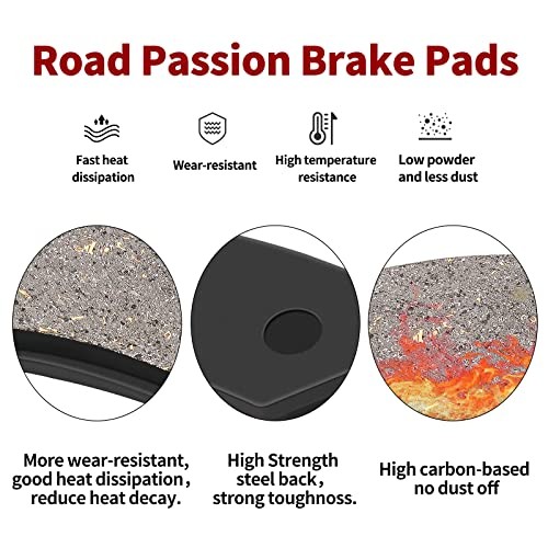 KAWASAKI KX65 A 2000-2022 Brake Pads Front and Rear