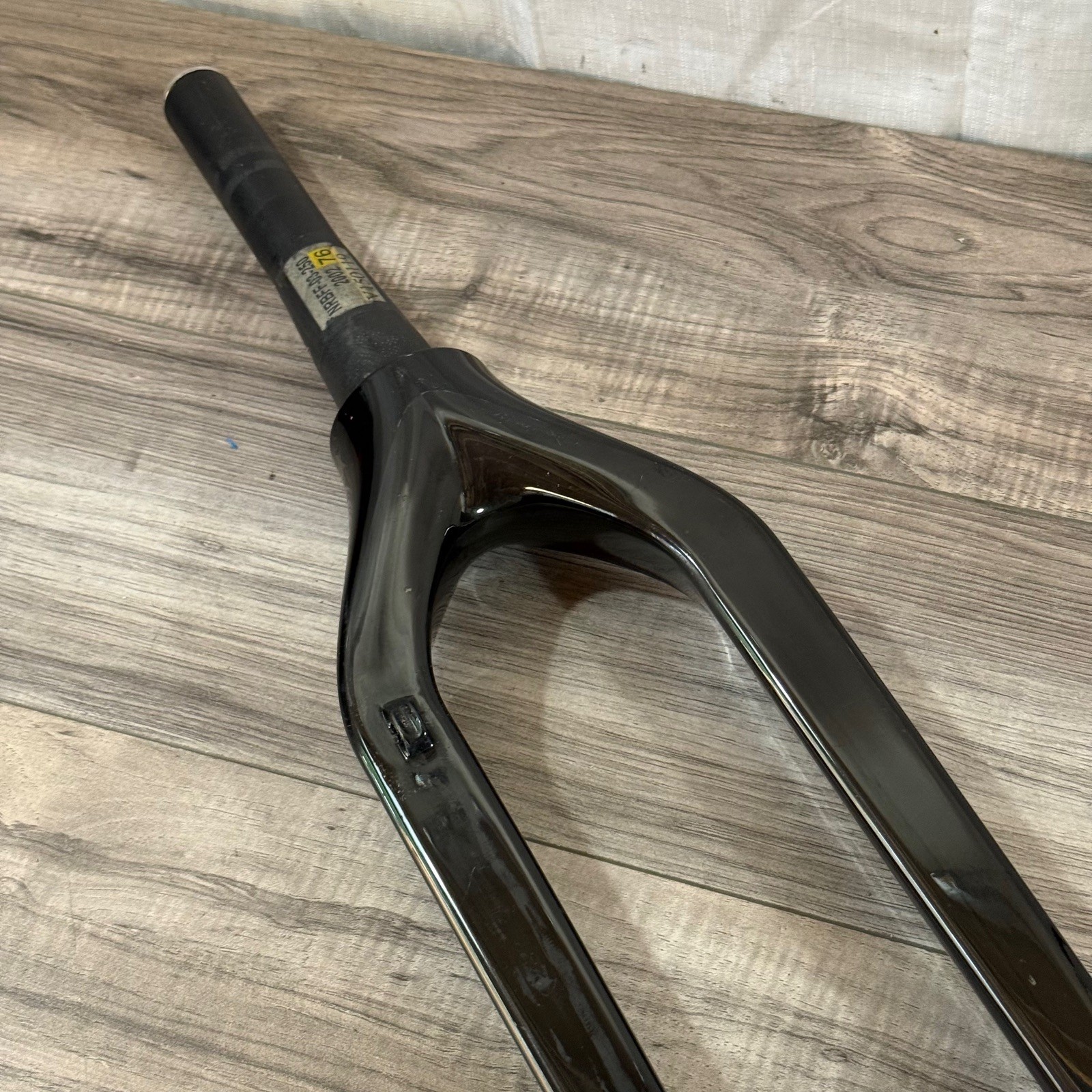 Niner RDO 29er Carbon Fork Taper Gloss Black 188mm Steerer 15mm x 100mm Disc
