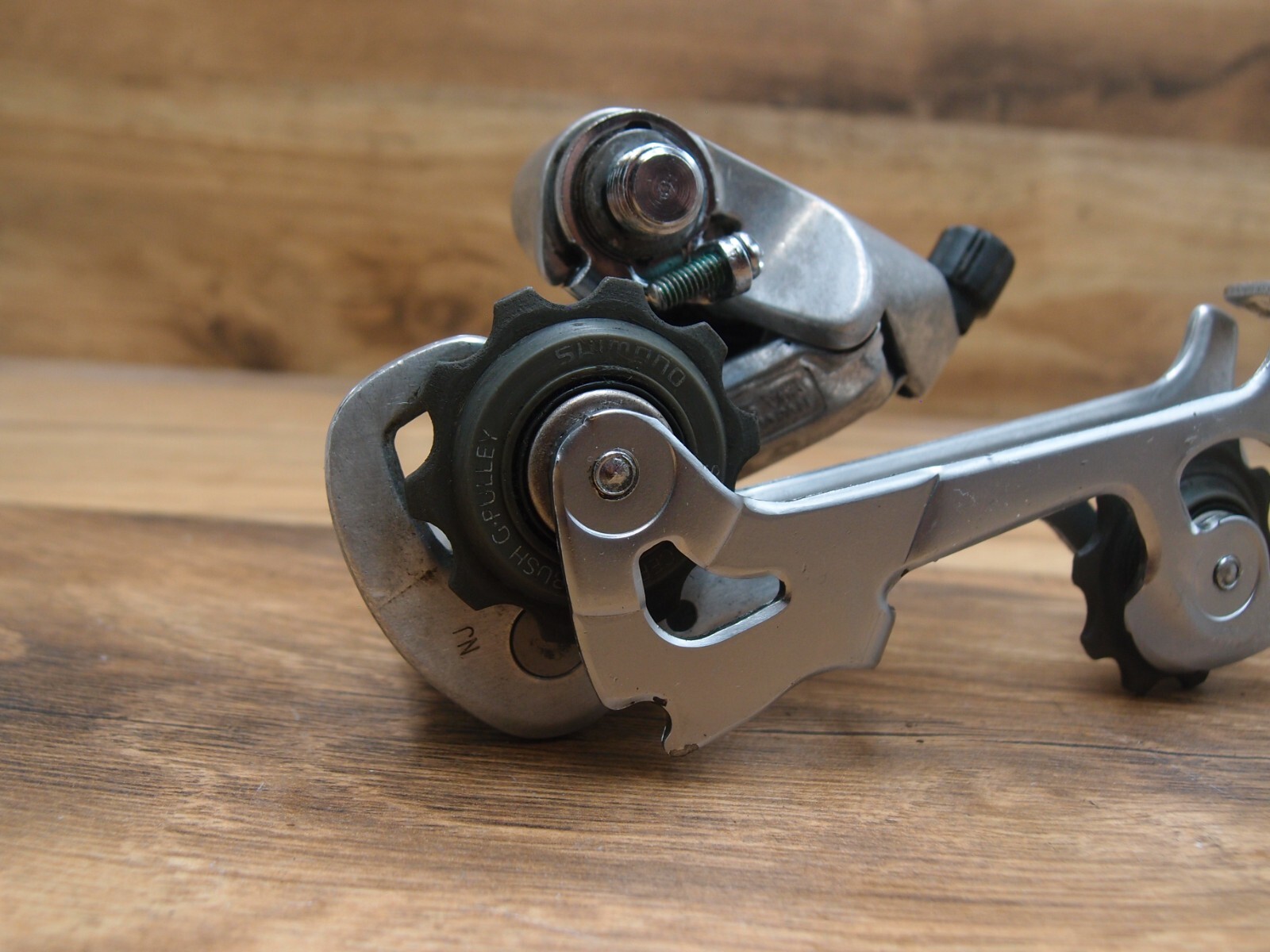 1989 rear derailleur Shimano Deore XT RD-M735 VIA Japan long cage 7 sp
