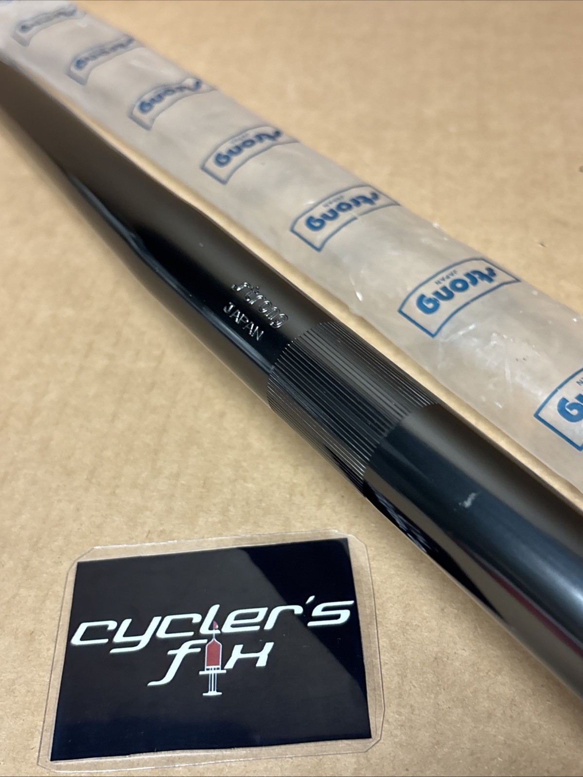 NOS STRONG Japan 25.4mm Anodized Alloy Mtb Flat Bar Handlebar Fit: Tioga SR Trek