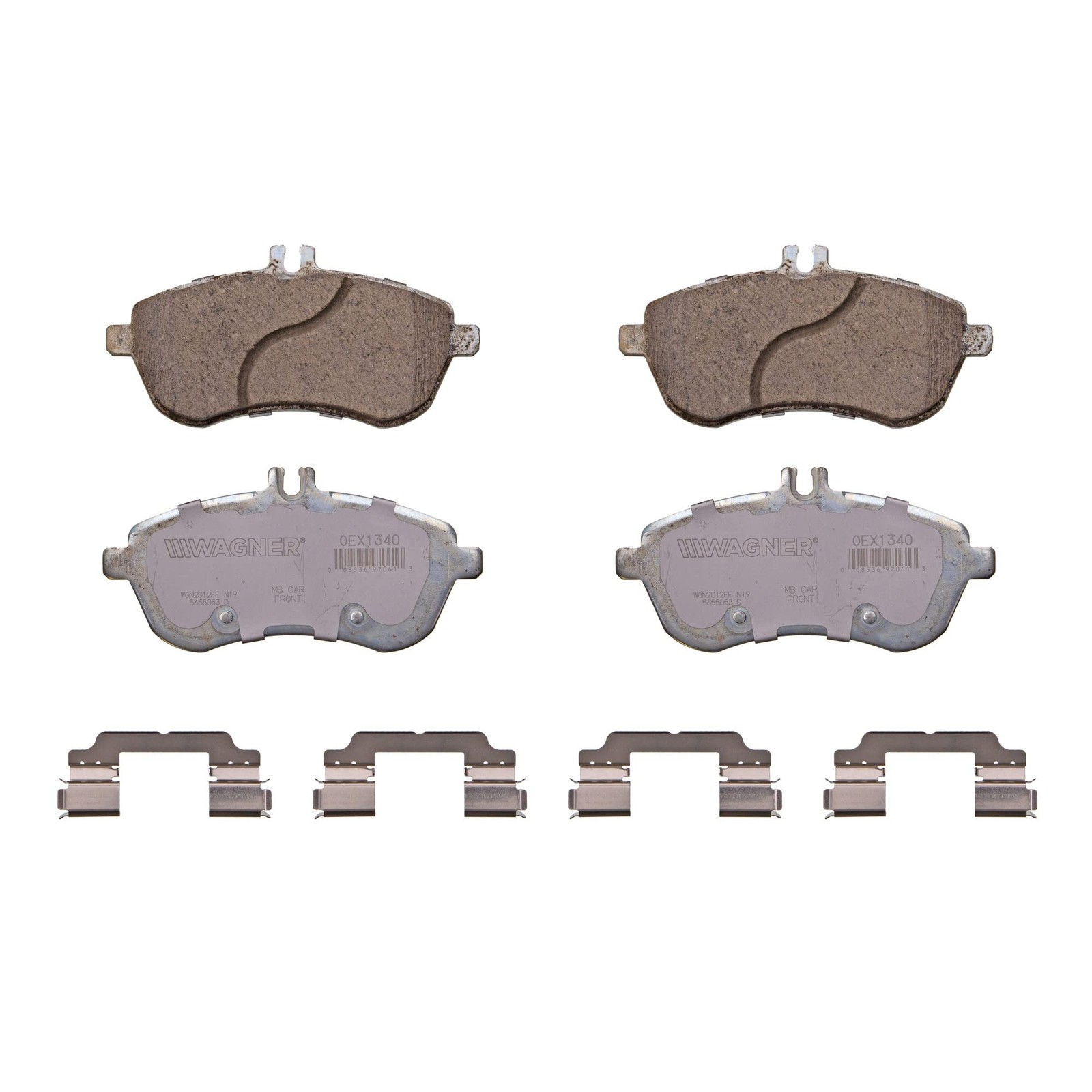 Wagner Brake Oex Oex1340 Disc Brake Pad Set Premium Ceramic