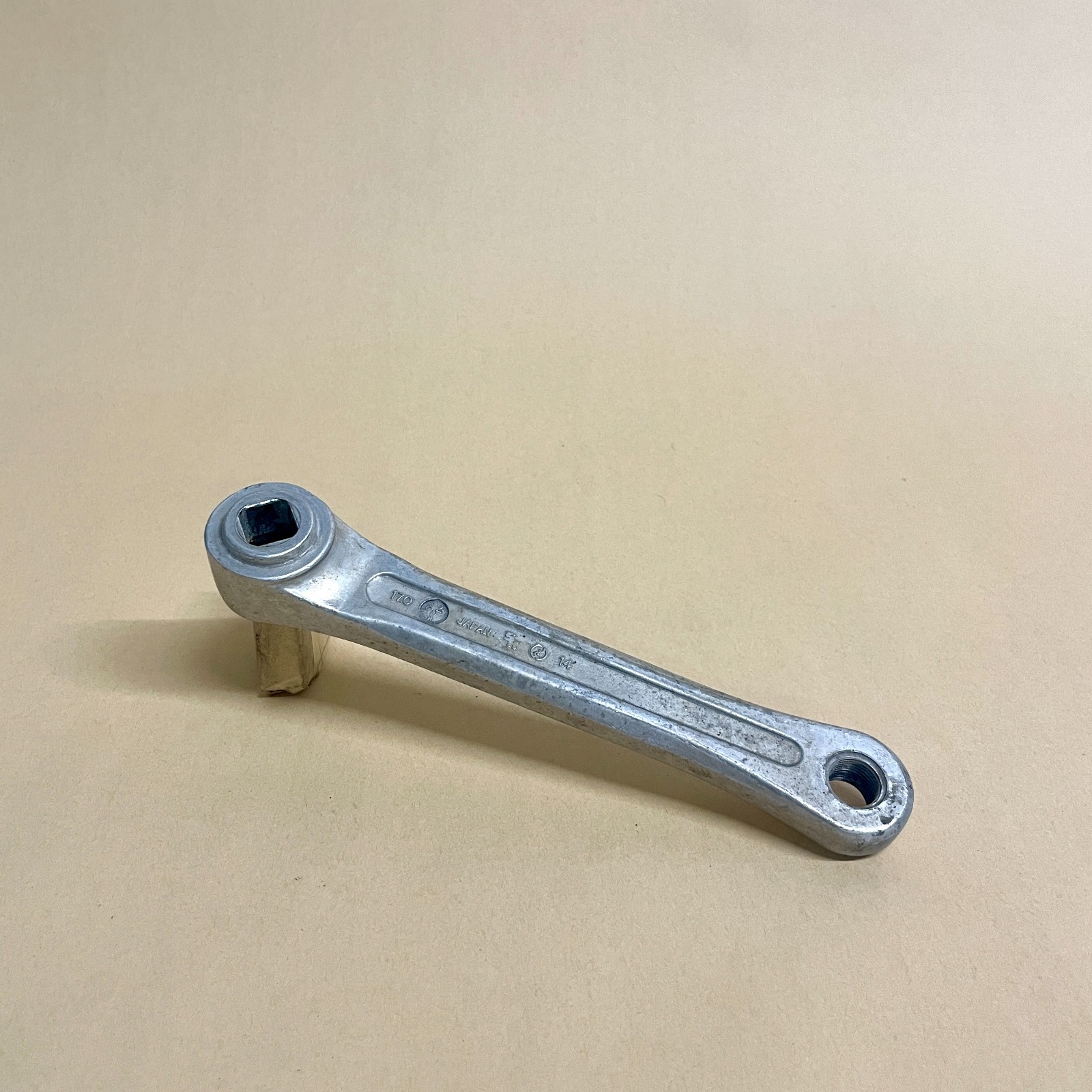SR Sakae/Ringyo Super Custom 170mm 52/40T Crankset, 118BCD Square Taper 80s