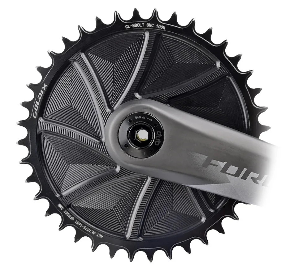 8-Bolt Bicycle Chainring 40-58T Narrow Wide Direct Mount Road Bike Chainwheel