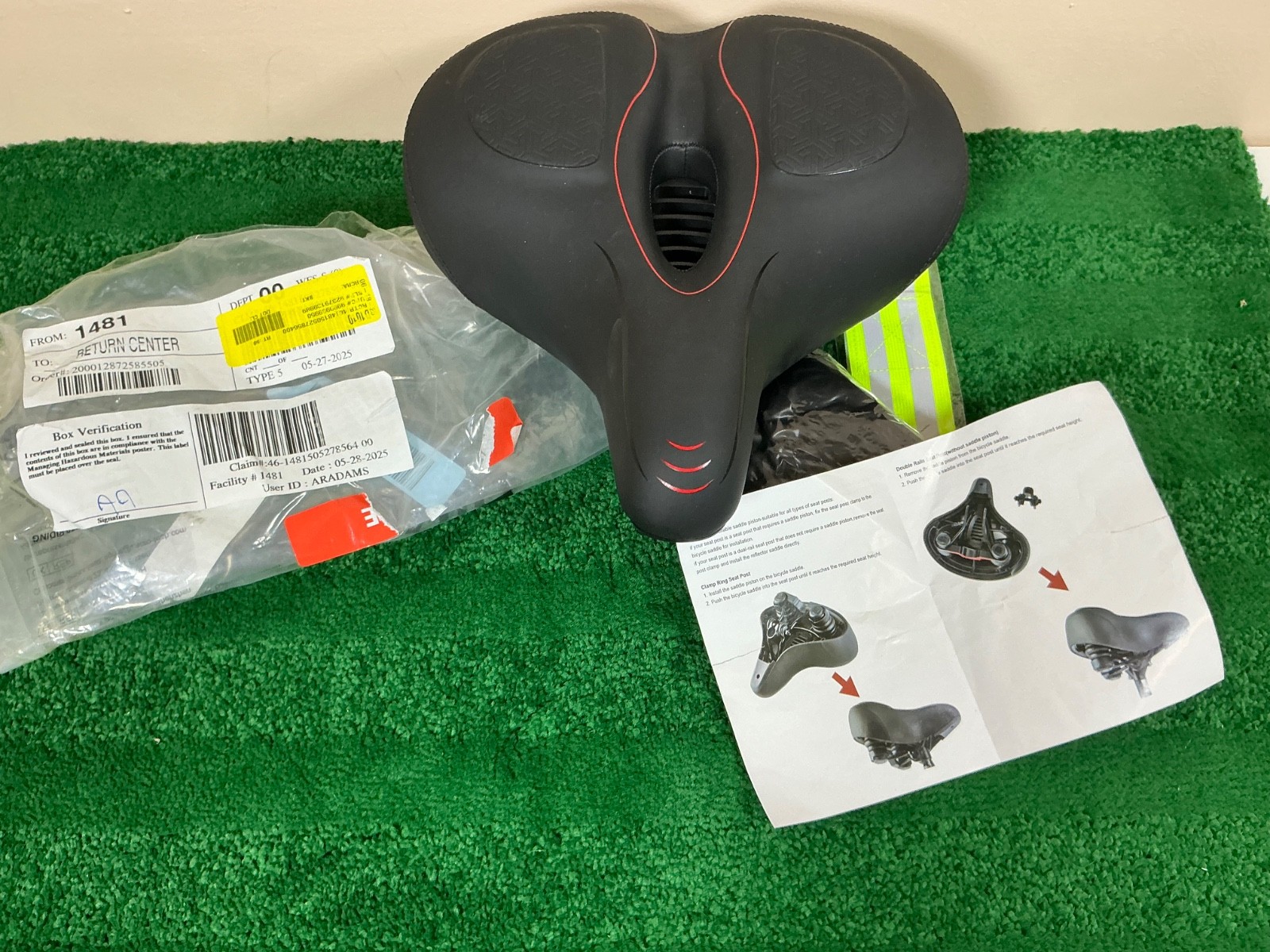 Universal Bike Seat Indoor/ Outdoor (Peleton Compatible)