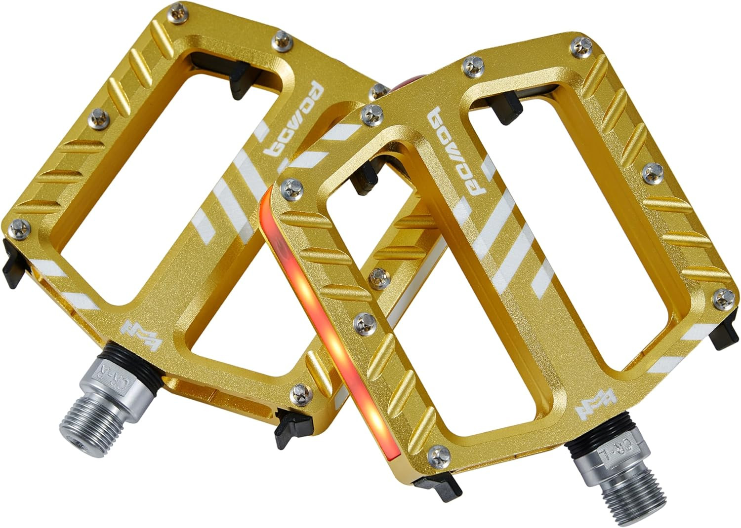 LED Bike Pedals with USB Rechargeable Lights – Safe Night Riding for All Ages