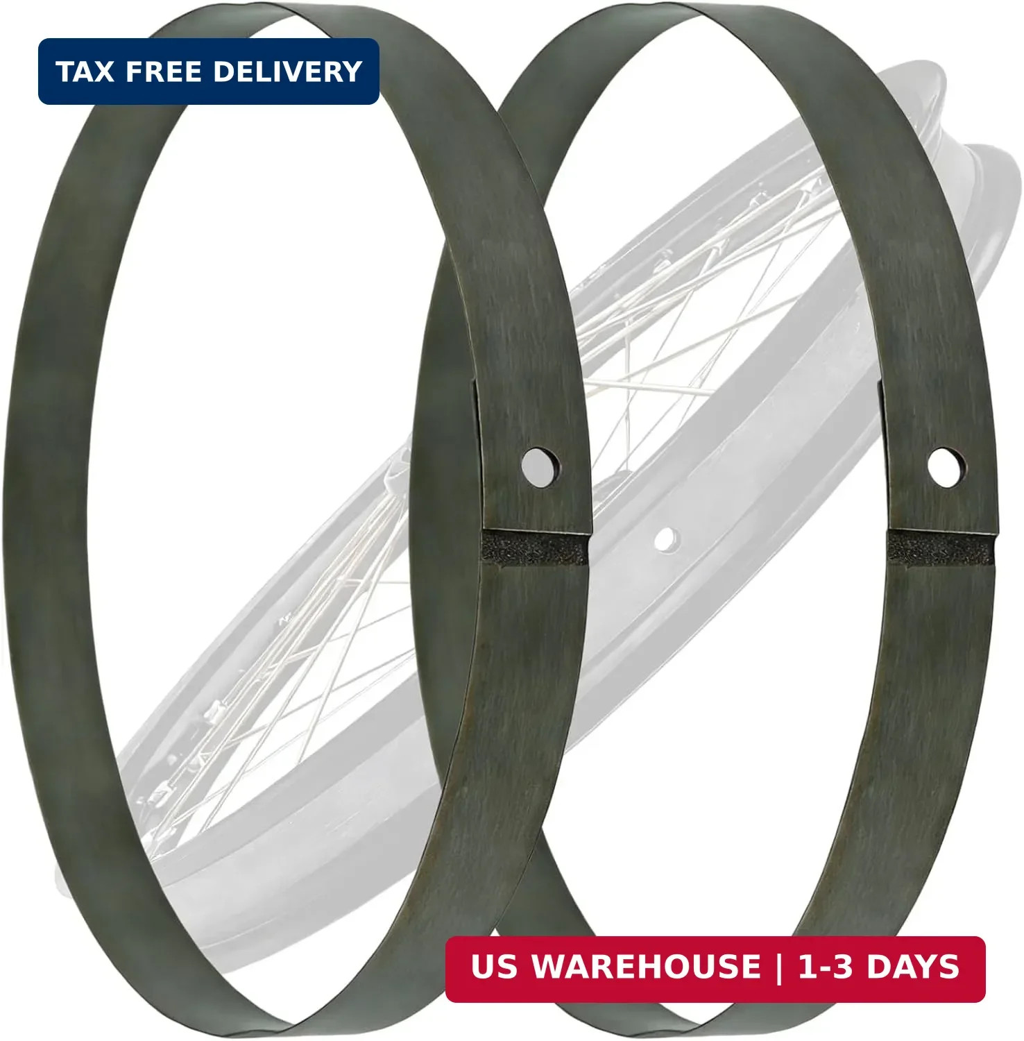 Motorcycle Rim Tape Heavy Duty Rubber 16 17 18 19 21 Inch Wheel Protect Tube Ban