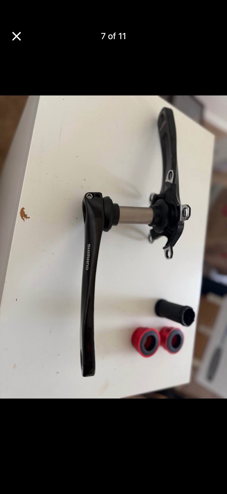 Shimano FC-5500 175mm Crankset Arms w/ BB86/92 24mm Bottom Bracket