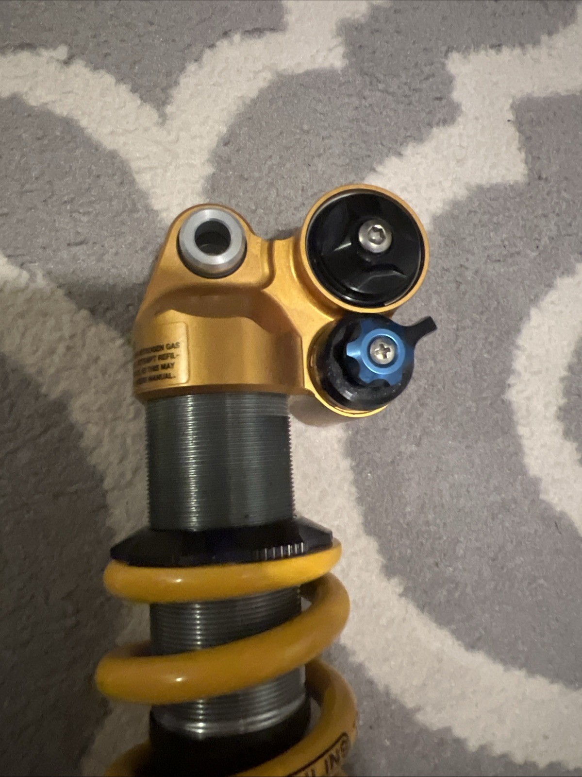 Ohlins TTX Rear MTB Coil Spring Shock Yellow Gold Fit Specalized