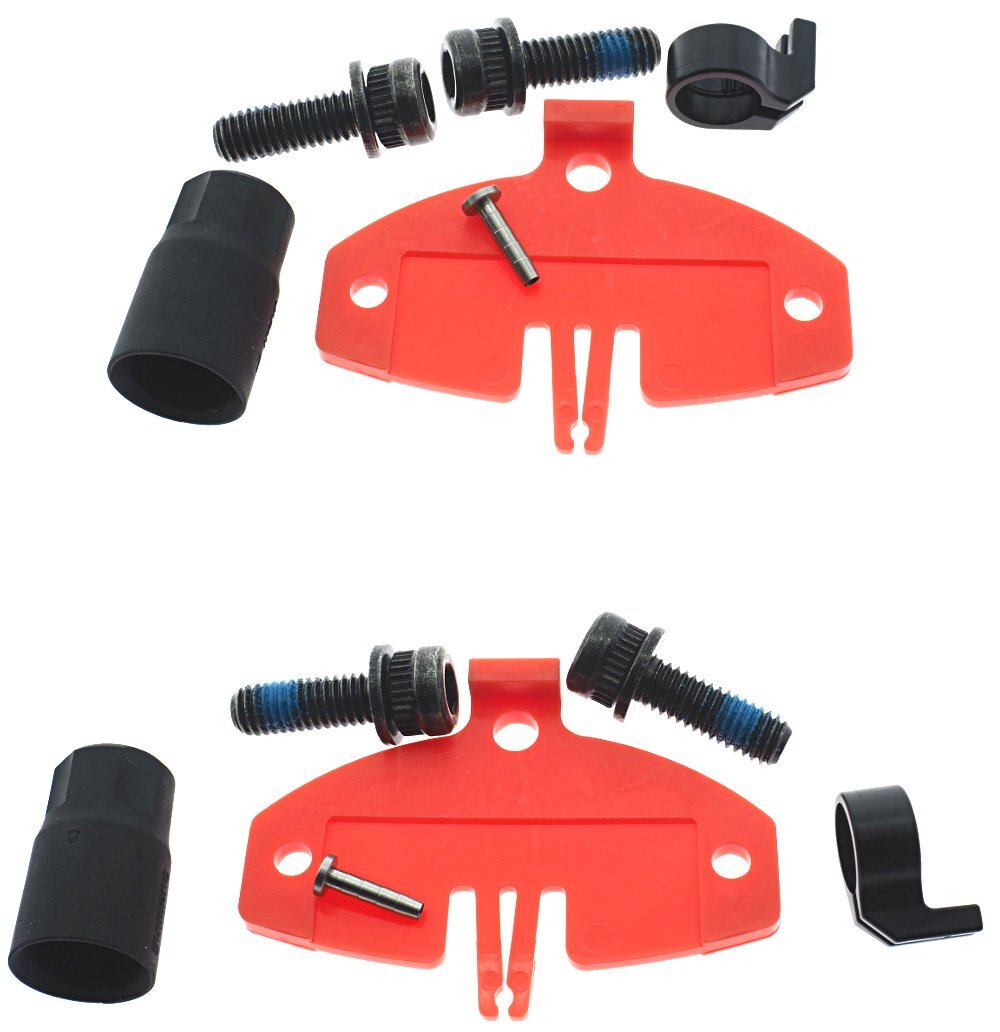 Shimano SAINT BL-M820-B BR-M820 4 Piston Brake Set w/Metal Fin Pads Front & Rear