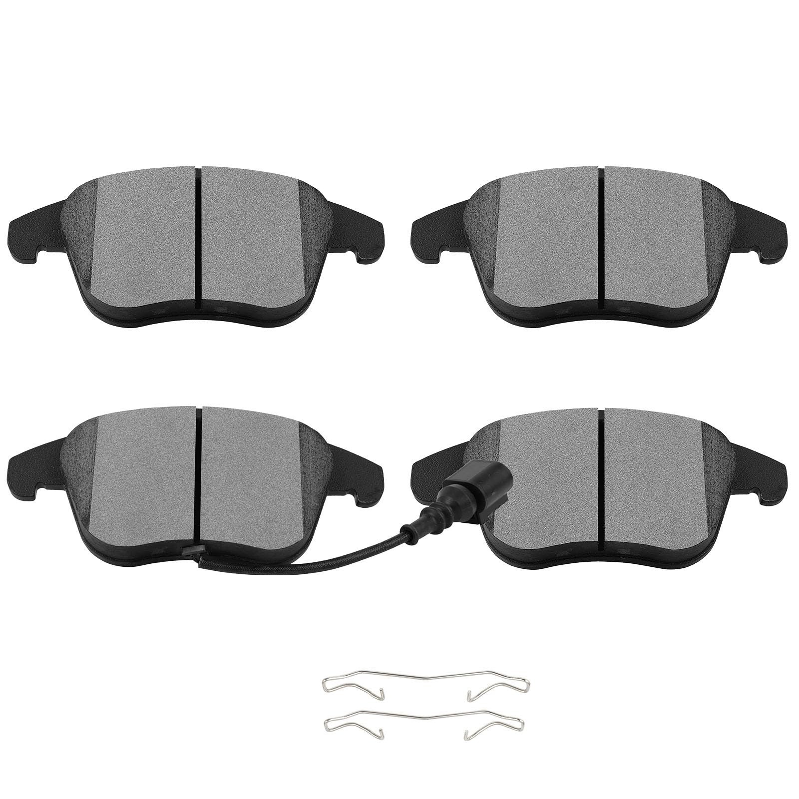 SCITOO D1056 Ceramic Brake Pads for Chrysler Dodge 2005-2019