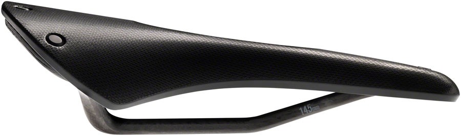 Brooks C13 Carved Saddle – Black 158mm Width Natural Feel & Flexibility
