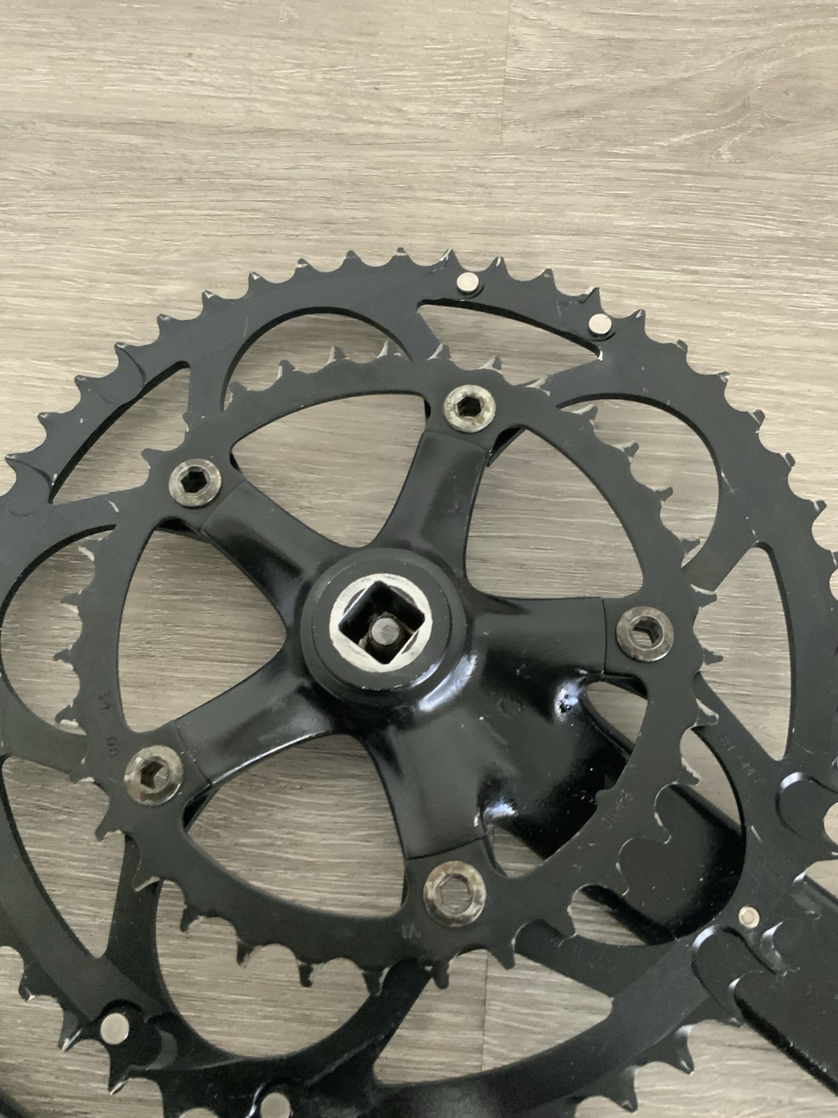 TRUVATIV ISO FLOW CRANKSET DOUBLE 53-39 TOOTH 10 OR 9 SPEED TRUVATIV BB 175 ARMS
