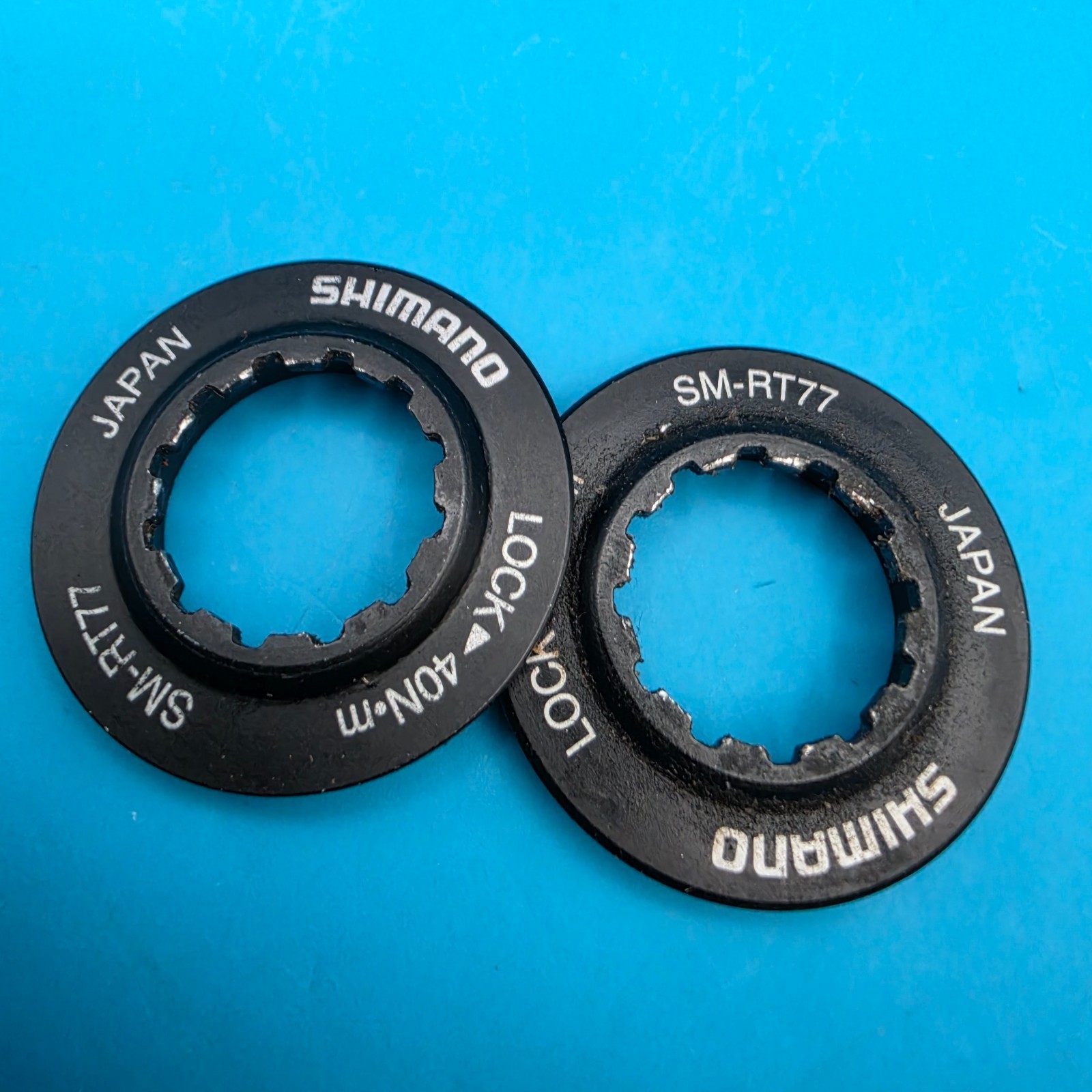 Shimano SM-RT77 160mm Center Lock Disc Brake Rotor & Lockring – 1 Pair g6