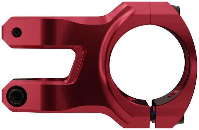 RaceFace Turbine Stem – 40mm, 35mm Clamp, +/-0, 1 1/8″, Red