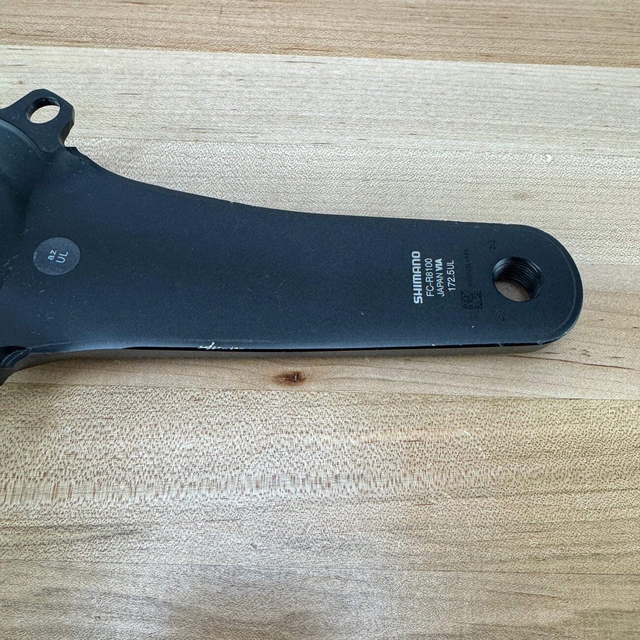 Shimano Ultegra FC-R8100 172.5mm 4iiii Left Side Power Meter Crank Arms 568g
