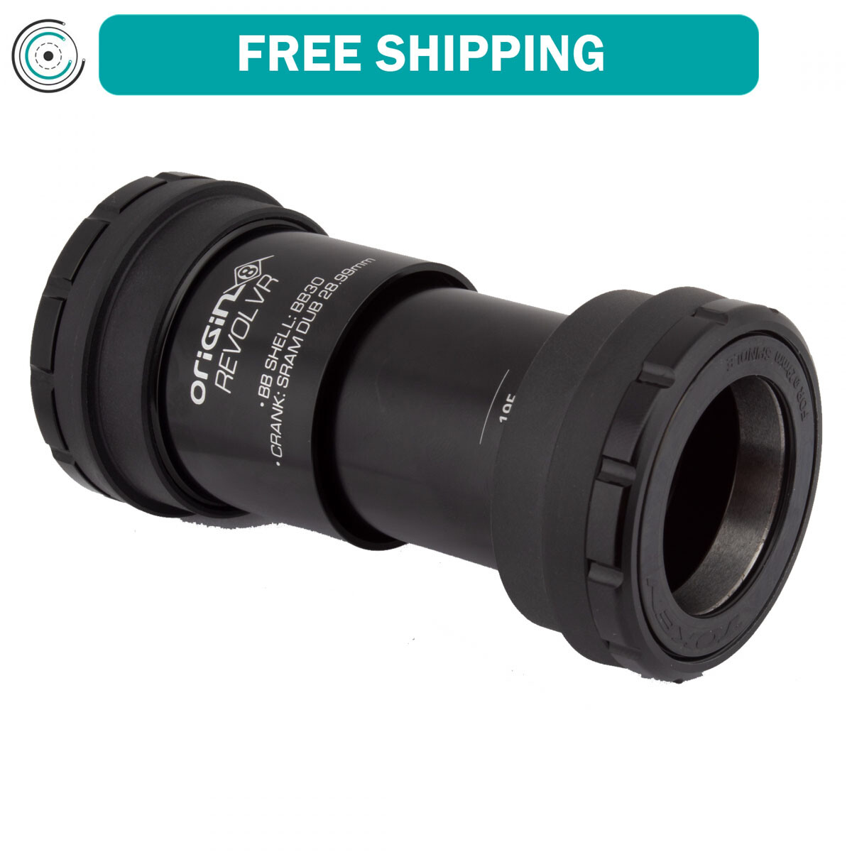 Origin8 Revolvr SRAM DUB 28.99mm Thread-Together BB30 Outboard Bottom Bracket
