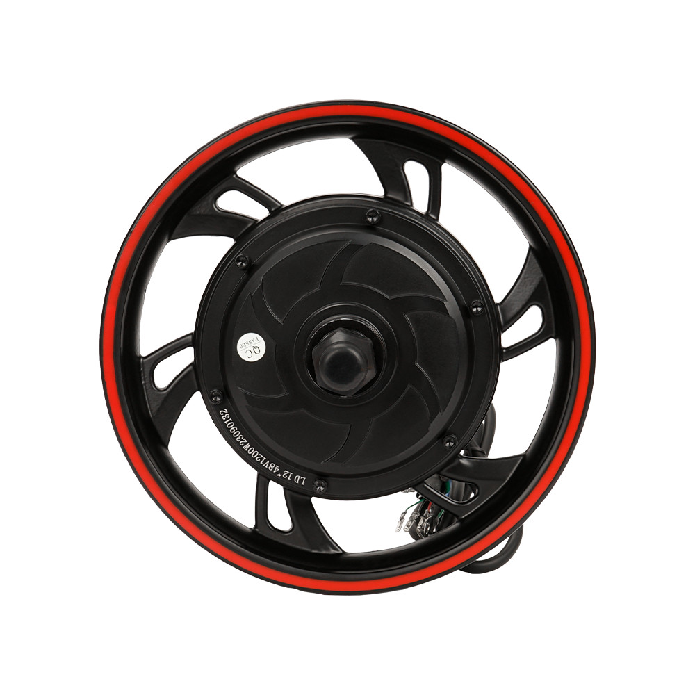 12Inch Gearless Motor Disc Brake Electric Bike Scooter Motor 1000W-1500W 60V/72V