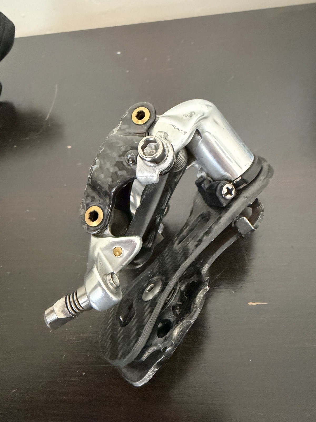 Campagnolo Record 11 Speed Carbon Rear Derailleur Short Cage Ceramic Ti Pulleys
