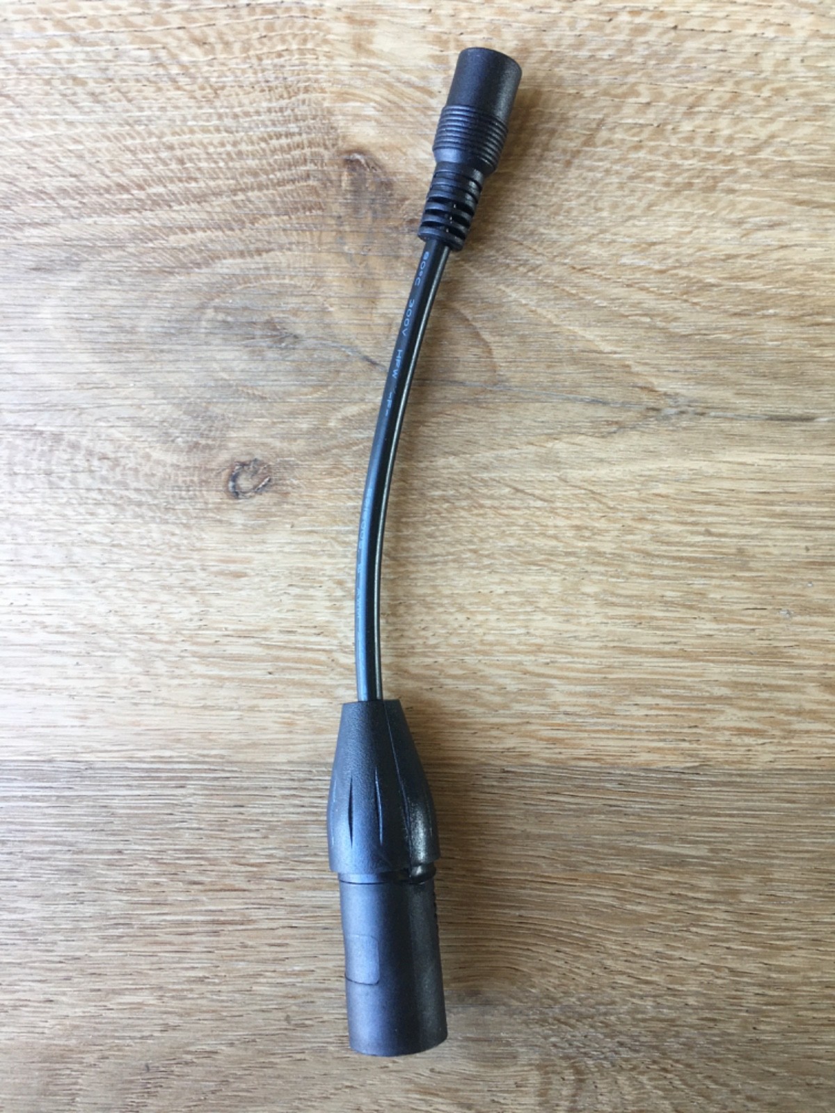 3P XLR/Cannon Connector 17mm Power Adapter Cable E316005