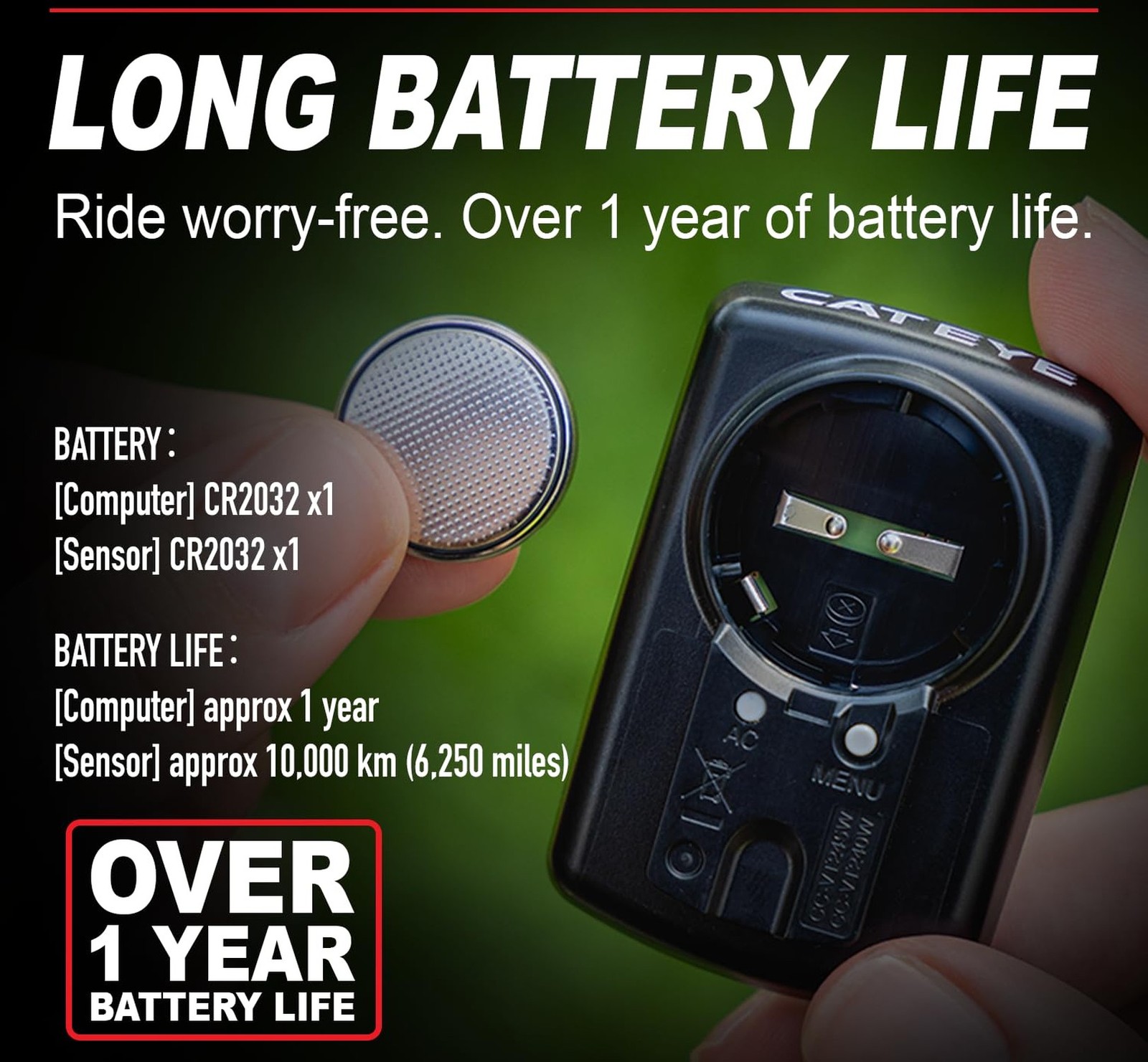 CATEYE Velo Wireless Bike Computer – Analog Speedometer & Odometer with Ca