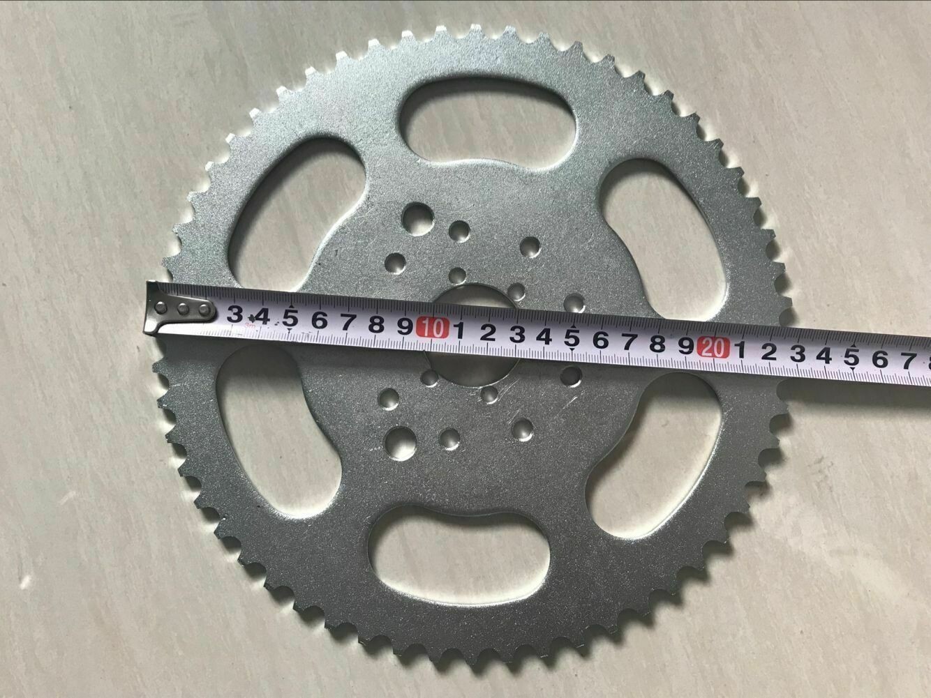 CDHPOWER 56T Teeth 3+6+9 holes Chain Driving Sprocket and Rear Hub Adapter 1″