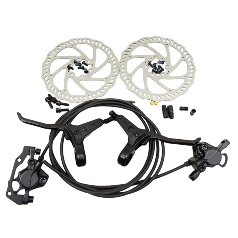 Durability Alloys Bike Hydraulic Brakes Front Rear Disc Set General Mtbs Road