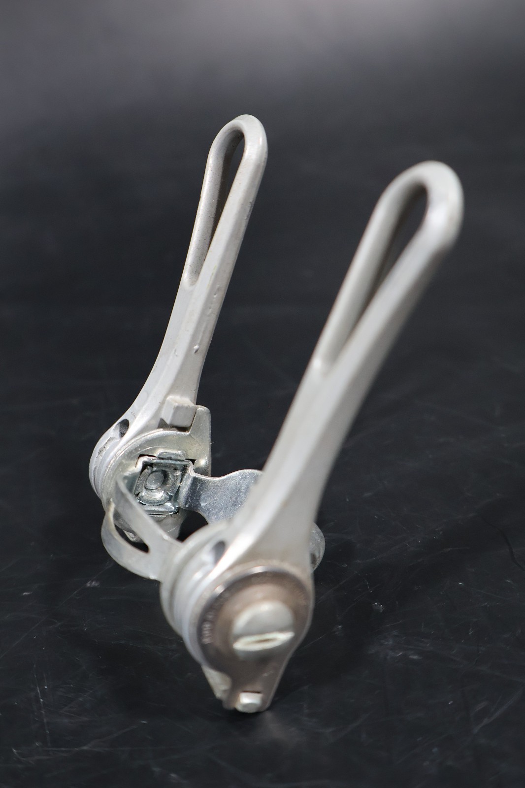SIMPLEX CLAMP-ON DOWN TUBE FRICTION SHIFTERS GRAY – PEUGEOT VINTAGE 28.6 EROICA