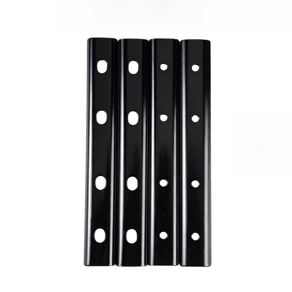 Rear Bike Basket Clip Hardware 4pcs Metal Bracket 16.7×2.3cm with Screws