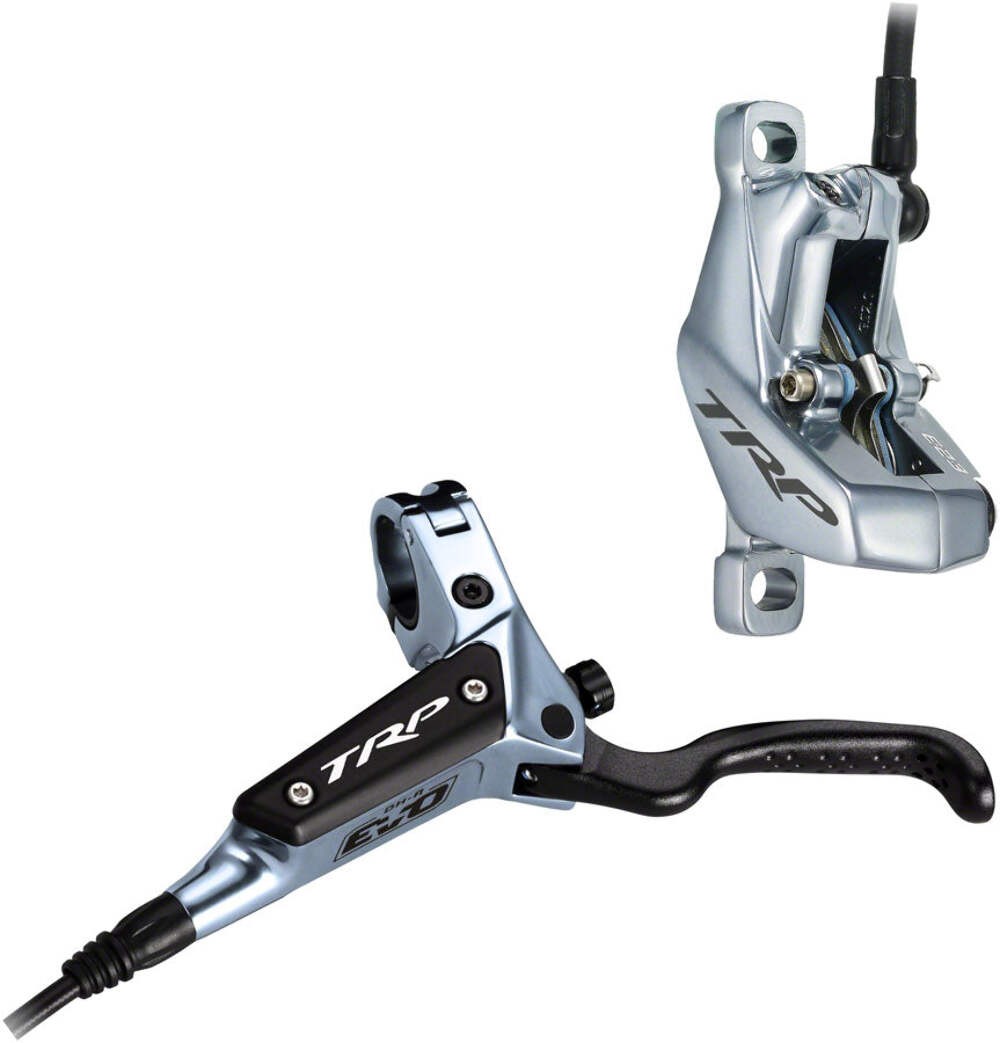 TRP DH-R EVO HD-M846 Disc Brake and Lever – Rear, Hydraulic, Post Mount, Silver