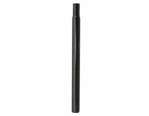 ORIGINAL! 26.2 OUTER DIAMETER BICYCLE STEEL SEATPOST PILAR 350MM LONG IN BLACK.