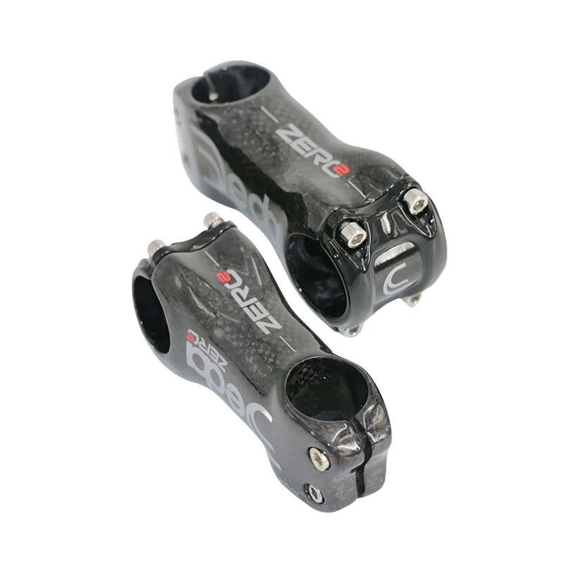6 17 Angle Road Carbon Bicycle Stem 31.8*70-130mm Mountain Bike Carbon Stem