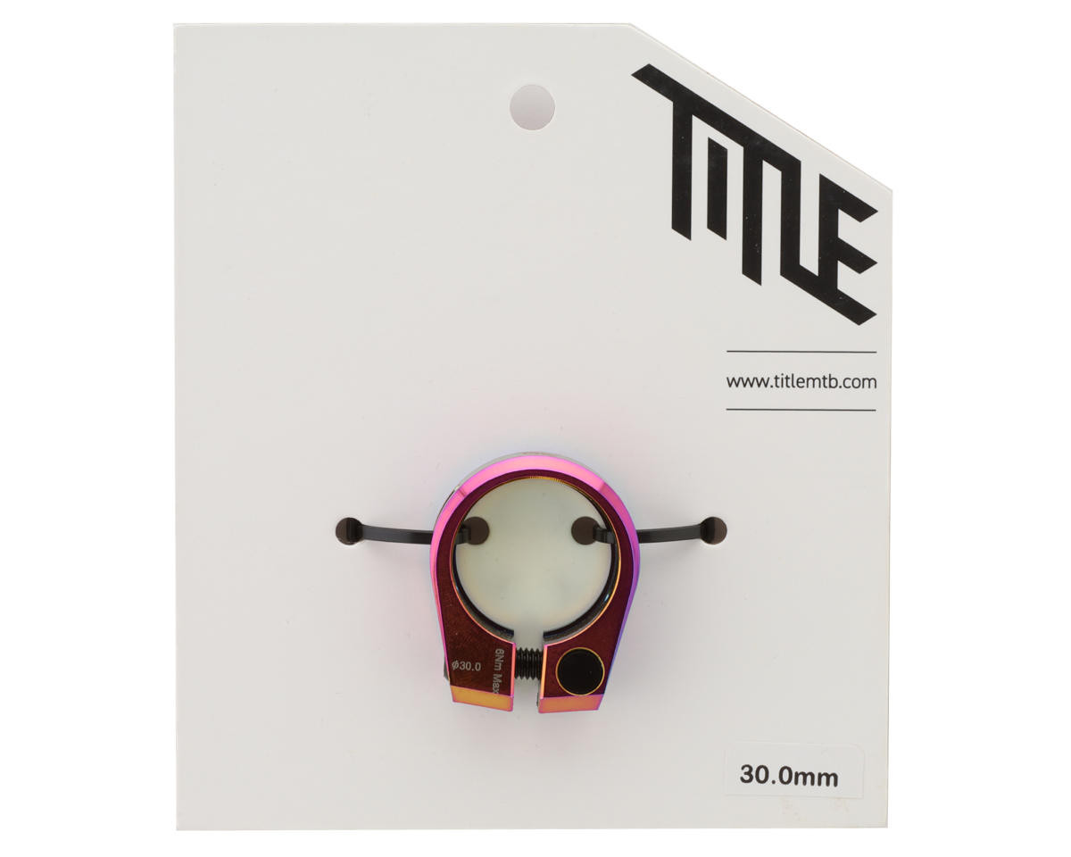 Title MTB Seatpost Clamp (Oil Slick)