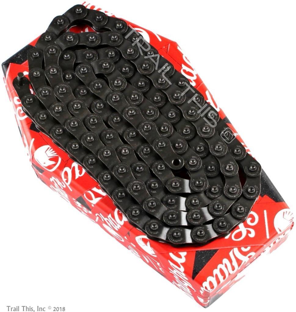 The Shadow Conspiracy Interlock V2 Half Link 1/8″ BMX Bike Chain 98L – Black