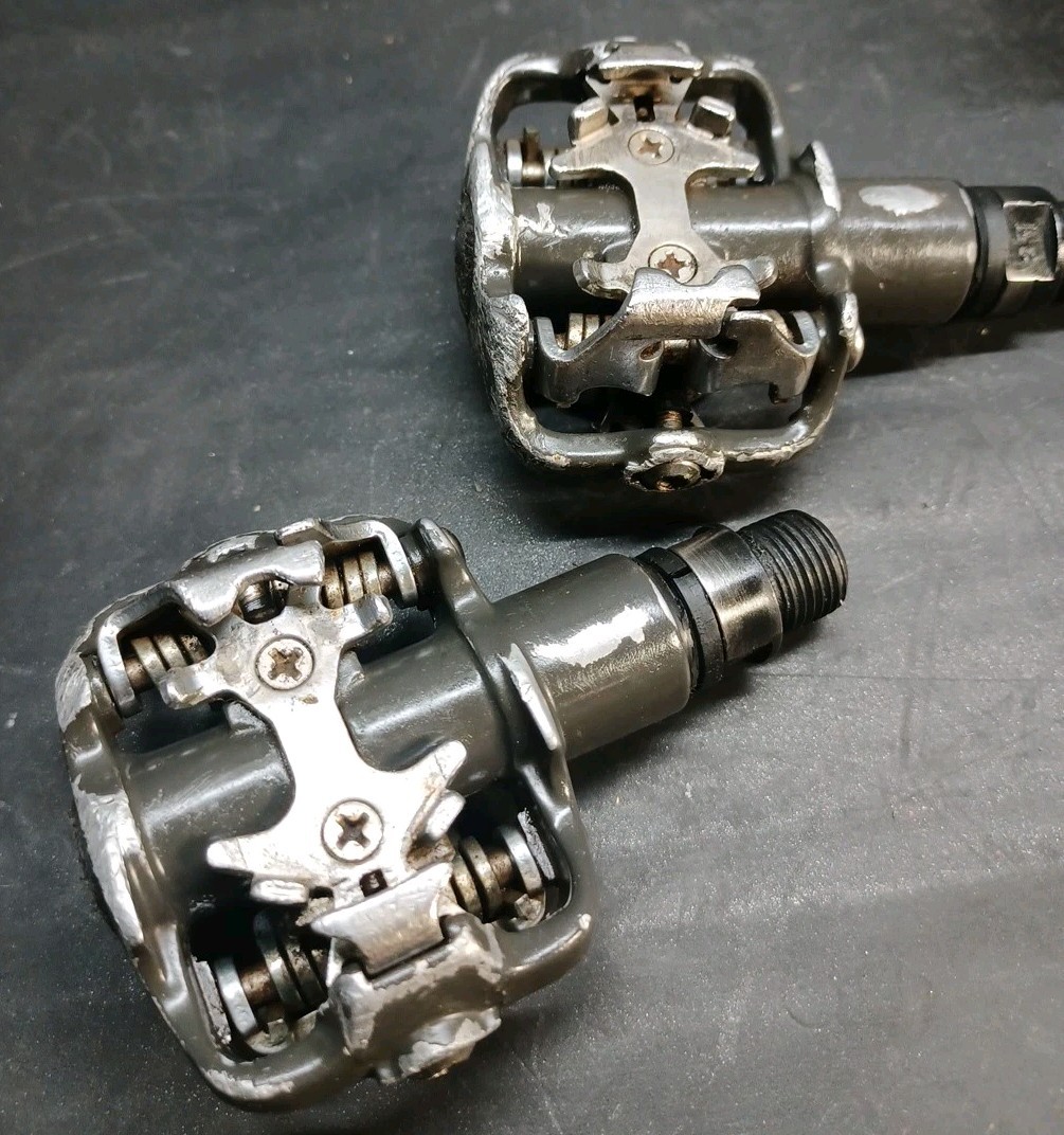 Ritchey Wellgo MTB Dual Sided Clipless Pedals 9/16″ w/ Cleats SPD Logic Vintage