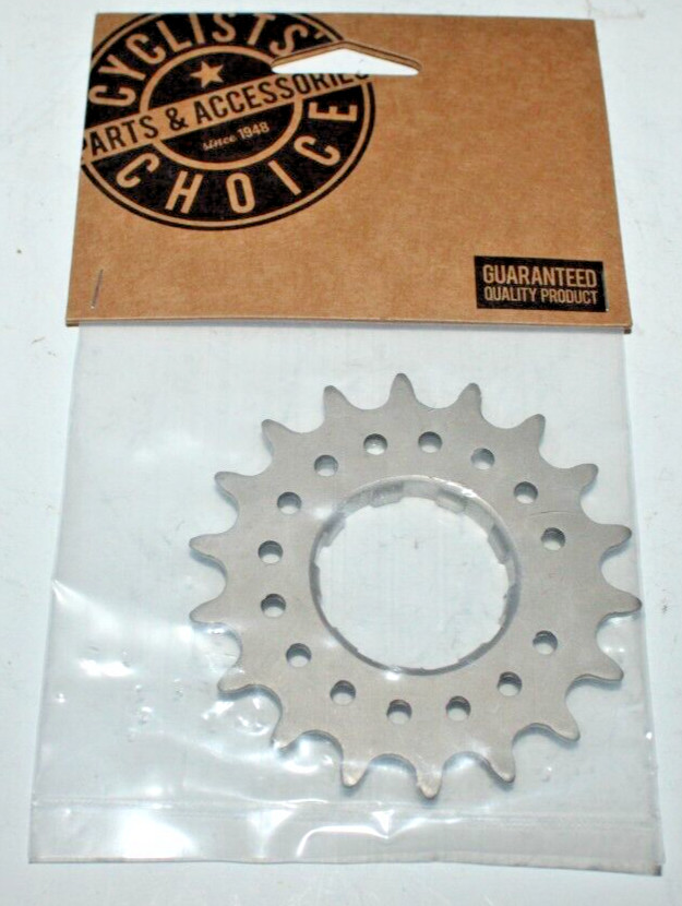 Bicycle Cassette Cog 3/32 18t Silver Nickel TRSK-F SS Road MTB Fast USA Shipper!
