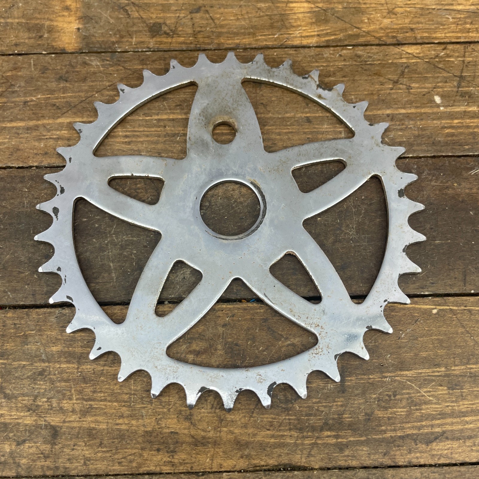Vintage Steel Sprocket 36 Tooth Steel 36 Muscle Bike Cruiser Klunker Moto