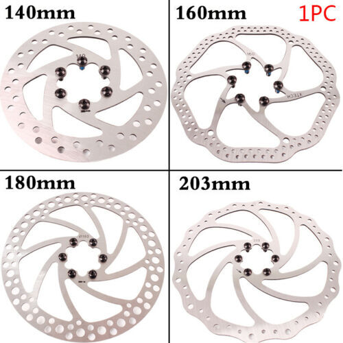 ZOOM MTB Bicycle Rotor 140/160/180/203mm Disc Brake Rotor Stainless Steel 6 Bolt