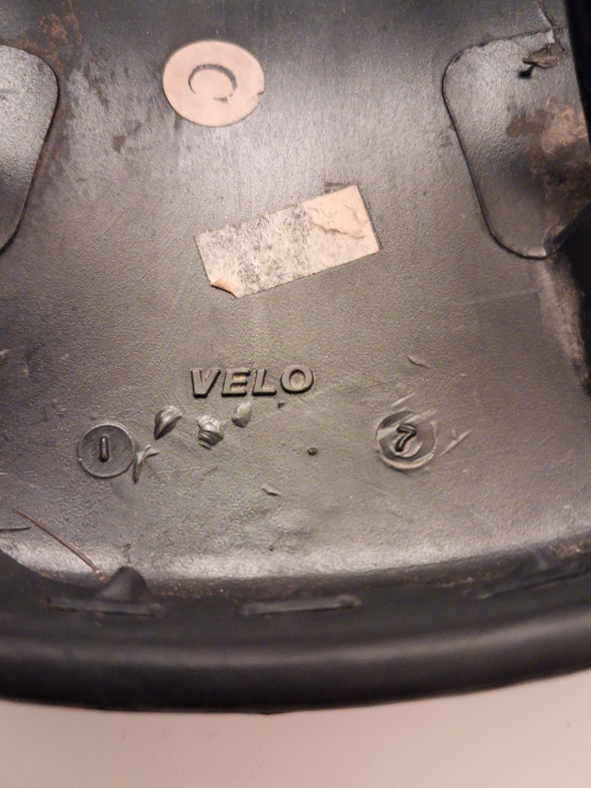 Vintage Velo Bmx Railed Seat RU Royce Union Nice Condition One Small Tear