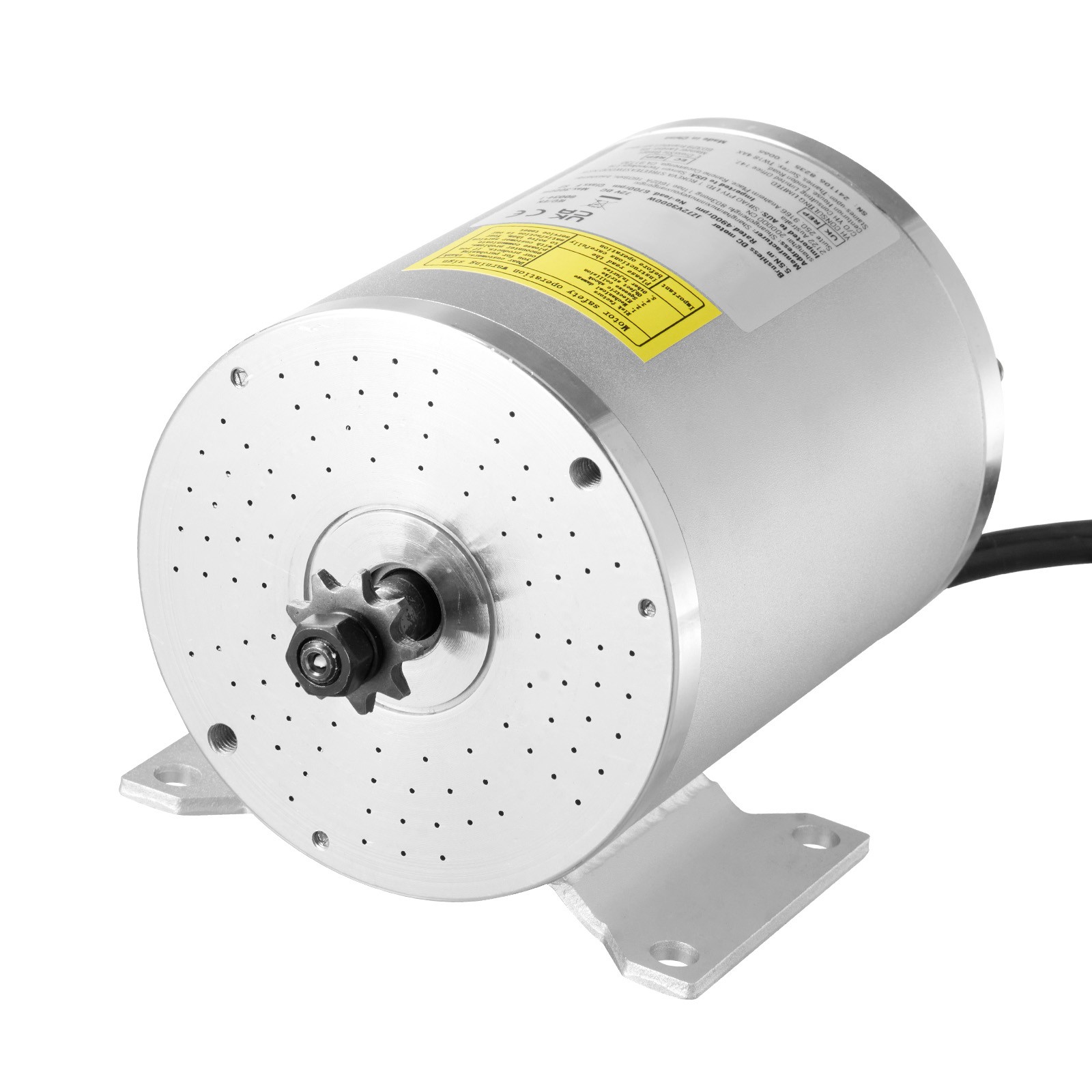 Uimoso 72V 3000W Brushless DC Motor Kit with Speed Controller, 4900 RPM