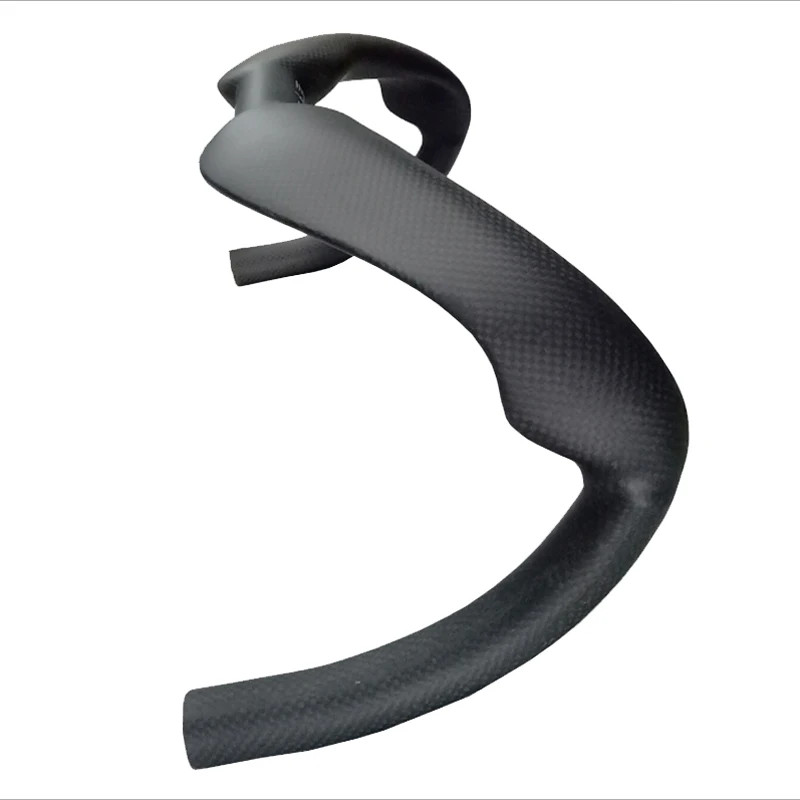 3K/UD Matte/glossy Finish Carbon Handlebar Track Bike Drop Bar 31.8mm 370/385mm
