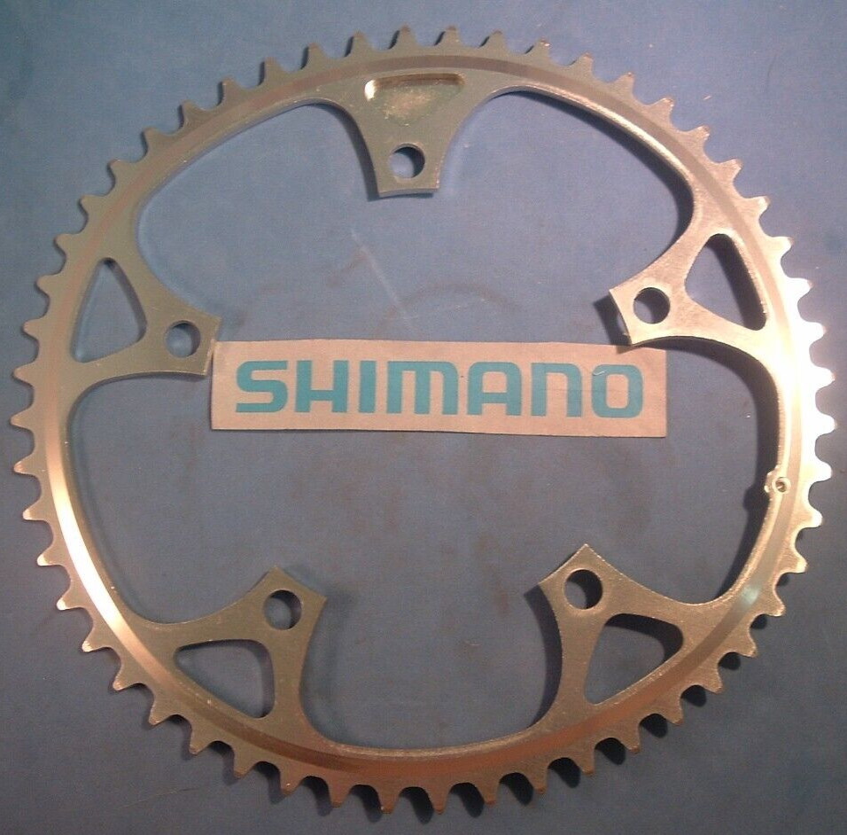 Shimano 600 52T Biopace LD Road NEW / NOS Chainring Oval- 6/7/8/9-Spd-130MM-Mint