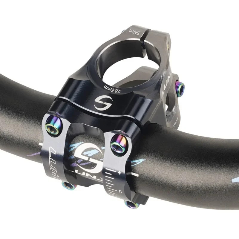 MTB Road Bike Stem CNC Mountain Bicycle Bridge Short Power 31.8Mm High Strength