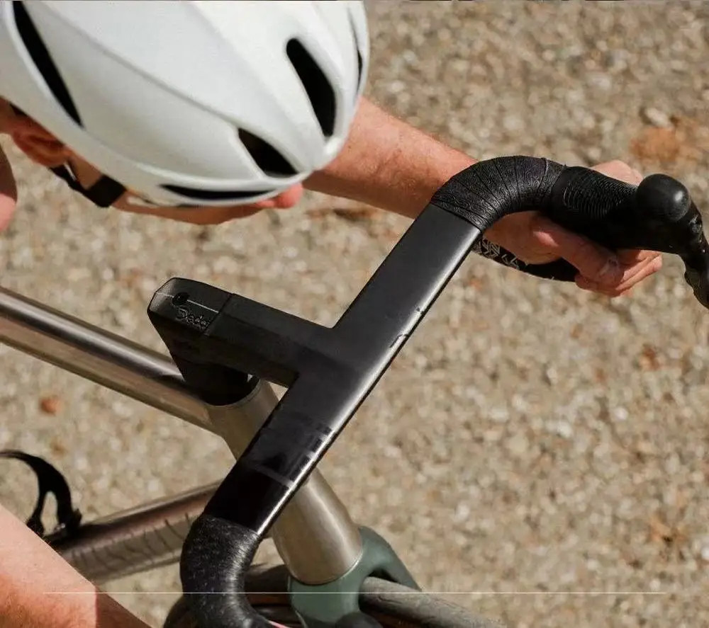 Carbon Handlebar Road Bike Drop Bar 28.6mm Fork with Spacers Computer Stand
