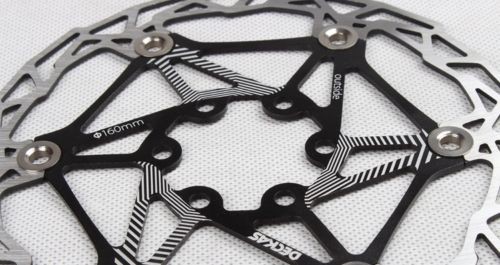 DECKAS MTB Mountain bike Bicycle Brake Disc Floating Rotor 160mm 6 Bolt Rotors